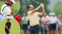 Sam Burns left standing atop the US Open leaderboard as stars falter in nasty second round