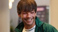 Sam Thompson FINALLY comes face to face with ex Zara’s new man Louis Tomlinson as they arrive at Soccer Aid training