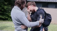 Sam Thompson breaks down in tears and is comforted by Pete Wicks as disaster strikes on 260-mile endurance challenge