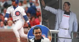 Sammy Sosa looks his old self in two-decade return to Wrigley Field after Cubs feud