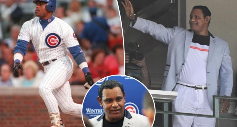 Sammy Sosa looks his old self in two-decade return to Wrigley Field after Cubs feud