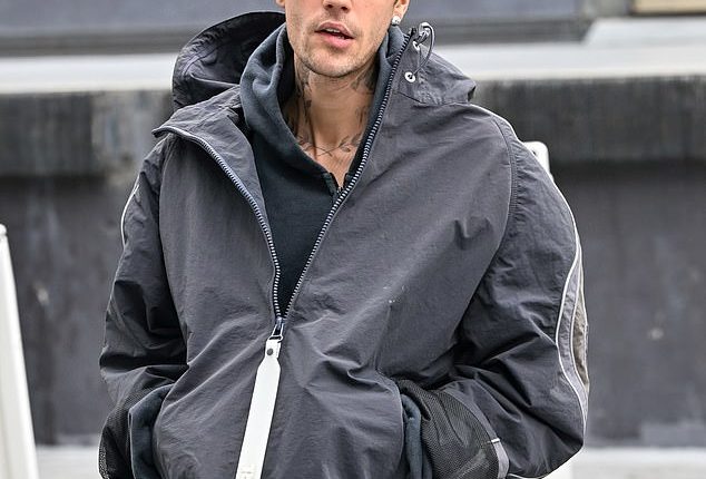 Justin Bieber, 31, confessed he struggles with 'anger issues' in a Father's Day post on Instagram (pictured in April)