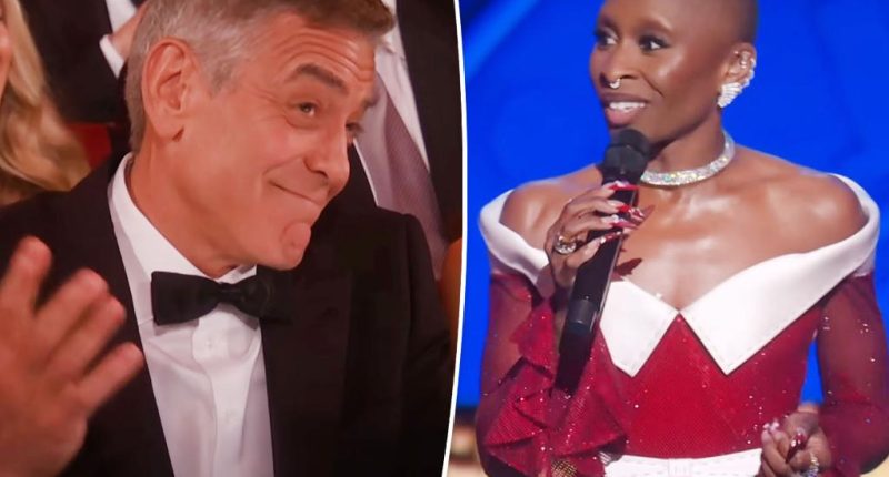 See George Clooney’s reaction after being called an ‘up-and-comer’ during the Tonys 2025