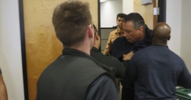 Sen. Padilla Briefly Handcuffed After Crashing Sec. Noem's Press Confrerence