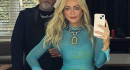 Kyle Sandilands (left) and Jackie O (right) are raking it in at ARN - but rank-and-file staffers tell us they fear for their jobs every day as management send roles overseas and go 'all in' on AI