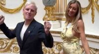 Shock moment Jamie Laing and pregnant Sophie Habboo MOCK Meghan and Harry’s dancing video from inside Buckingham Palace