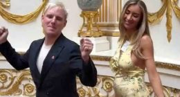 Shock moment Jamie Laing and pregnant Sophie Habboo MOCK Meghan and Harry’s dancing video from inside Buckingham Palace