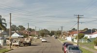 A gunman fired an unknown number of bullets into a home on Rose St (pictured) in Liverpool, west Sydney