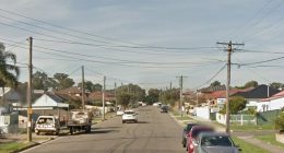 A gunman fired an unknown number of bullets into a home on Rose St (pictured) in Liverpool, west Sydney