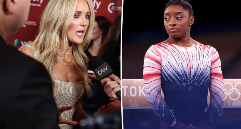 Simone Biles slams ‘sore loser’ Riley Gaines over attacks on trans athletes: ‘You’re truly sick’
