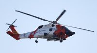 Coast Guard recovery crews found the debris field and are searching for bodies in a Jayhawk helicopter (file photo pictured)