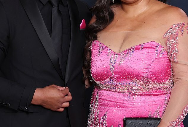 Brian To'o has revealed his wife Moesha (pictured together) has banned him from dancing in the lead-up to Origin game three next Wednesday night