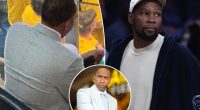 Stephen A. Smith under fire for playing game on his phone during NBA Finals while Kevin Durant joins the mocking