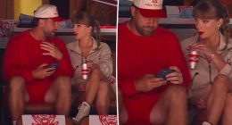 Taylor Swift and Travis Kelce are a winning pair on date night at Stanley Cup final Game 4