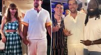 Taylor Swift photobombs Travis Kelce in hilarious photo from Nashville night out