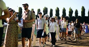 Fans have been in the Queue at Wimbledon as they bid to get in on the tournament's first day