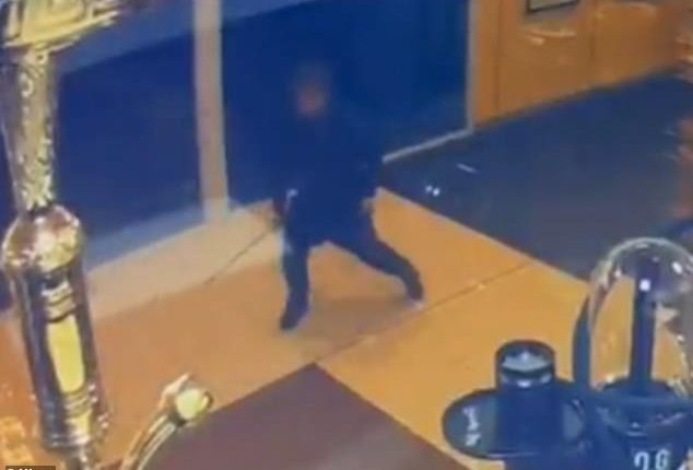 A group of five to six teenage boys were allegedly armed with machetes (one pictured) at Caroline Springs Shopping Centre on Friday