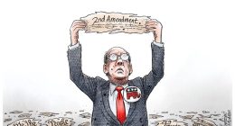 Political Violence and Mass Shooting in Minnesota by Adam Zyglis, The Buffalo News