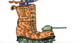 Trump Tank by Manny Francisco, Manila, The Phillippines