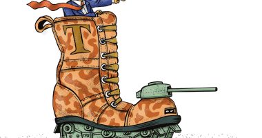 Trump Tank by Manny Francisco, Manila, The Phillippines