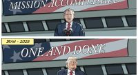 Iraq Missioned Accomplished Iran One and Done by R.J. Matson, Portland.