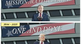 Iraq Missioned Accomplished Iran One and Done by R.J. Matson, Portland.