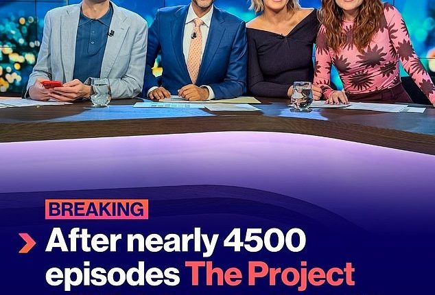 The Project has been officially axed after 16 years and will air its final episode on June 27