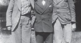 Helmuth Hübener with best friends Rudi Wobbe (left) and Karl-Heinz Schnibbe. The trio distributed anti-Nazi leaflets across Hamburg