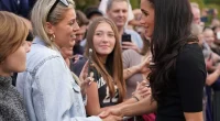 This Is What Woman in the Crowd Said to Meghan Markle Before Their Hug Went Viral