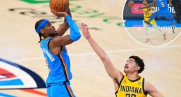 Thunder cruise to commanding Game 2 win over Pacers to even NBA Finals