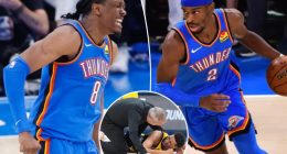 Thunder pull away from Pacers to win NBA championship after Tyrese Haliburton’s Game 7 injury