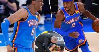 Thunder pull away from Pacers to win NBA championship after Tyrese Haliburton’s Game 7 injury