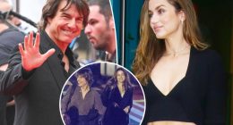 Tom Cruise and Ana de Armas spotted getting dinner at Annabel’s in London