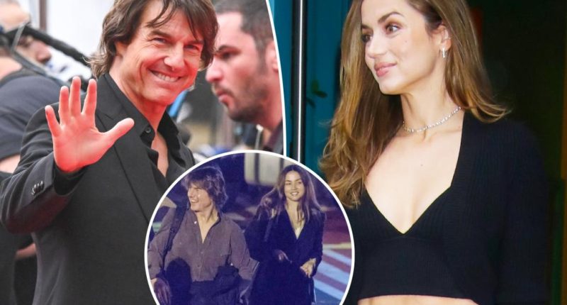 Tom Cruise and Ana de Armas spotted getting dinner at Annabel’s in London