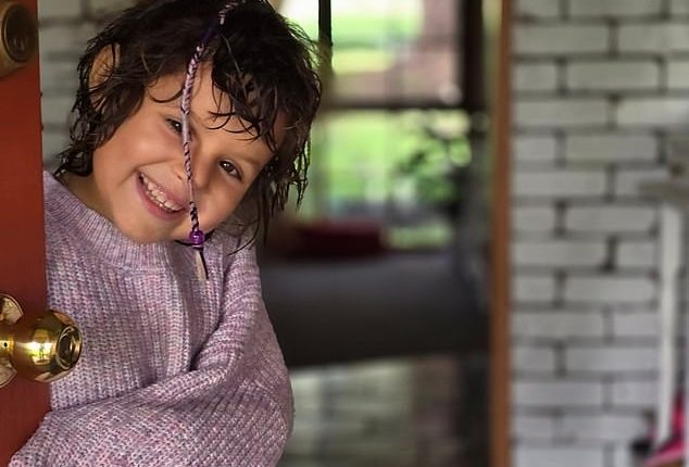The 'bright-eyed, pony-loving' daughter of two young parents has passed after a five-year battle with cancer (above)