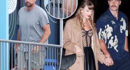 Travis Kelce gives nod to Taylor Swift with surprising item in gym bag