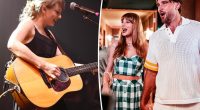 Travis Kelce uses sweet nickname for Taylor Swift to celebrate surprise Nashville performance