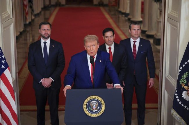 Trump Addresses the Nation After Iran Strike