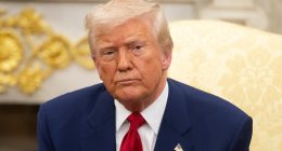 Trump Exposes His Makeup-Free Face Again While Golfing & We're Scarred