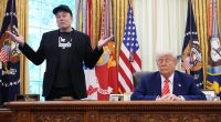 Trump Gets Fresh Bleach Job After Elon Split & His Bald Spots Get Exposed