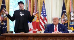 Trump Gets Fresh Bleach Job After Elon Split & His Bald Spots Get Exposed
