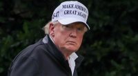 Trump Goes Nearly Makeup-Free & Completely Gives Up On Blending His Bronzer