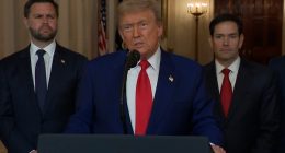 Trump announces U.S. bombed three nuclear sites in Iran