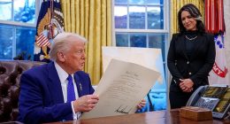 It appears President Donald Trump has soured on DNI Tulsi Gabbard and is considering getting rid of her position altogether, according to a new report