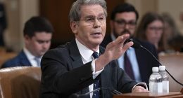 Treasury Secretary Scott Bessent testifies before the House Ways and Means Committee hearing on Capitol Hill in Washington, Wednesday, June 11, 2025