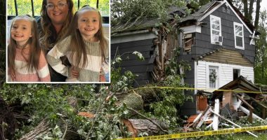 Twin girls killed in upstate NY storm after tree crushes home, as neighbors recall devastated mother crying for help
