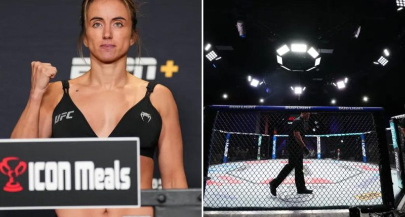 UFC commentators stunned as main event cancelled after Maycee Barber suffers reported seizure