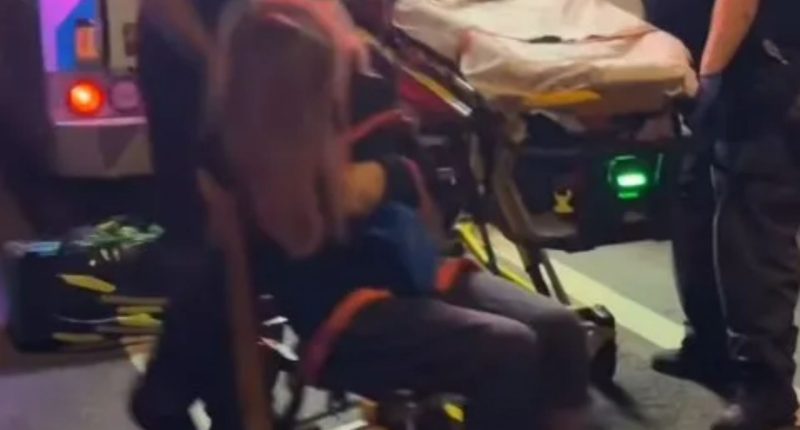 US TV star rushed to hospital after fat jab causes ambulance dash