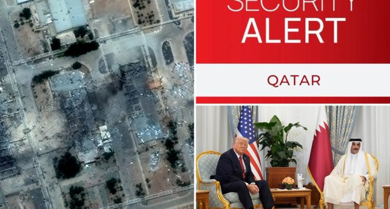 US embassy in Qatar orders all Americans to shelter in place amid rising tensions with Iran