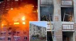 Ukraine says Russia launched the biggest aerial attack since start of the war